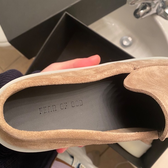 SOLD Fear of God FOG Beige Suede Shoe / Sneaker - Picture 6 of 7